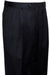 Trousers Black Pleated Pre Cuffed Bottoms Pants mensusa