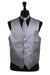 Tuxedo Vest - Wedding Vest Grey paisley tone on tone wedding tuxedos - Men's Neck Ties - Mens Dress Tie - Trendy Mens Ties mensusa