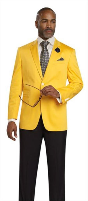 Men's Colorful Yellow 2 Button Cheap Priced Designer Fashion Dress Casual Blazer On Sale Blazer