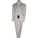 White 2 Button Tuxedo Fabric unhemmed unfinished bottom mensusa