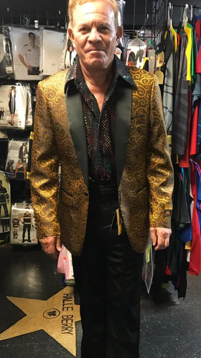 Men's Gold Blazer