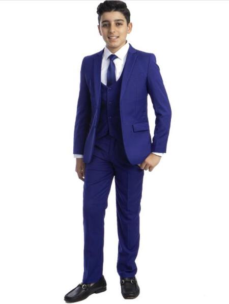 Royal Blue Boys Suit