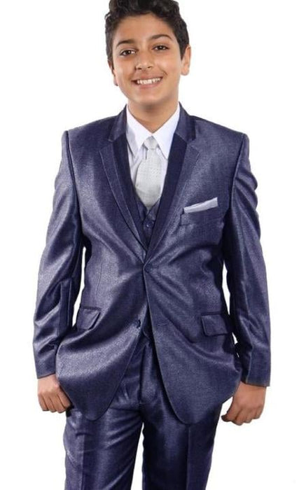 Blue Boys Suit