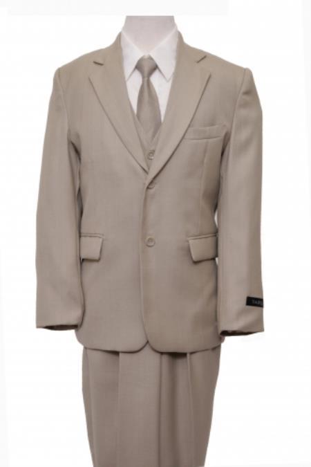 Suit For Teenager Beige