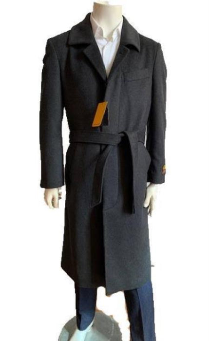 Men's Overcoat - Full Length Topcoat - Coat