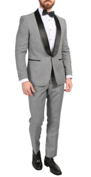 Houndstooth Blazer - Houndstooth Sport Jacket - Slim Fit Blazer