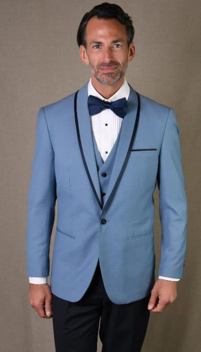 Mens Dusty Blue Tuxedo