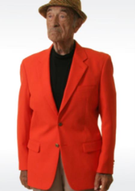 Orange Blazer