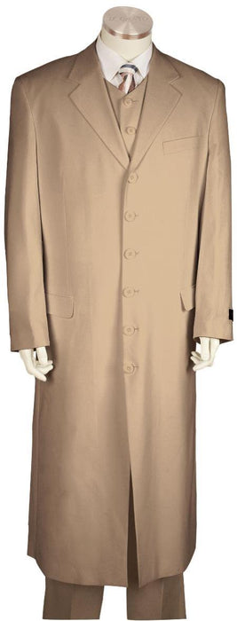 Mens Khaki Suit