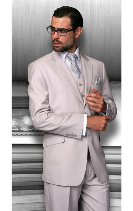 Mens Khaki Suit