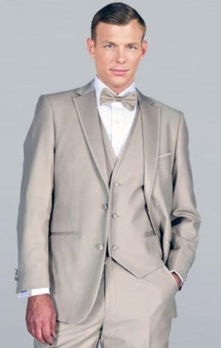 Beige Tuxedo - Tan Wedding Suit