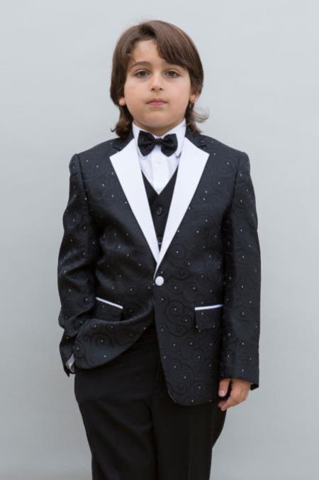 Boys Tuxedo + Boys Black Suit