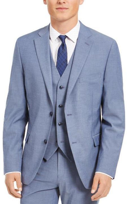 Mens Ice Blue Suit