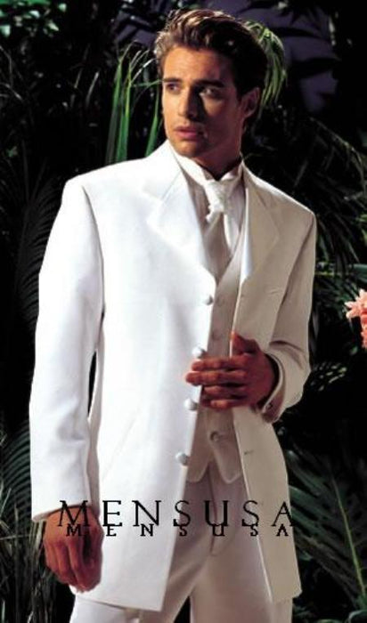 White Groom Tuxedo