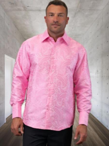 Mens Club Shirt - Shiny Sateen Shirt