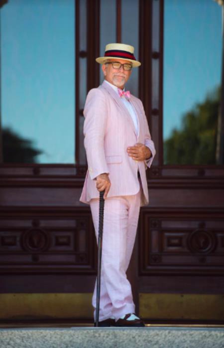 Great Gatsby Pink Suit