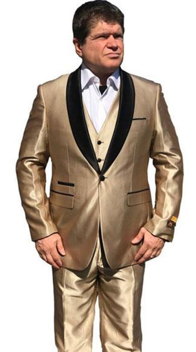 Mens Mustard Suit - Mustard Yellow Suit