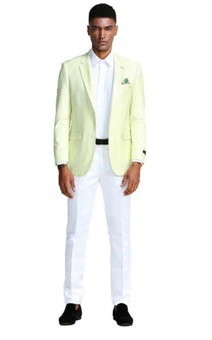 Mens Big and Tall Blazer - Big and Tall Mint Sport Coat