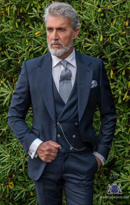 Mens Wedding Tuxedo - Groom Tuxedo - Grey Suit