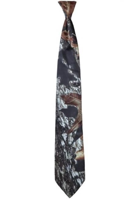 Mossy Oak Clip-on Tie