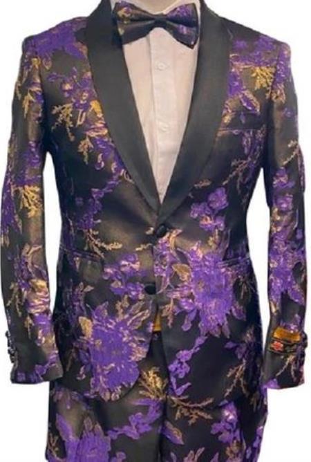 Mardi Gras Suit - Purple