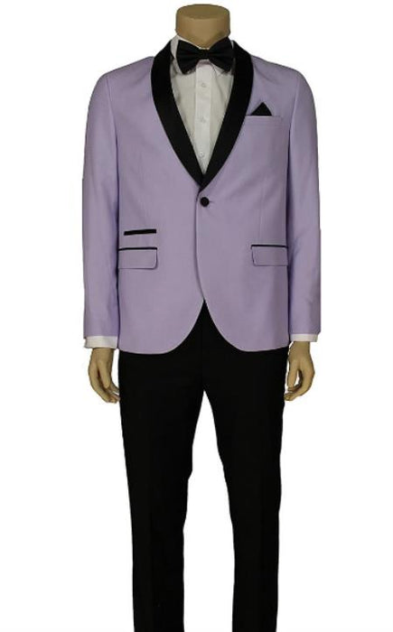 Mens Lavender Tuxedo