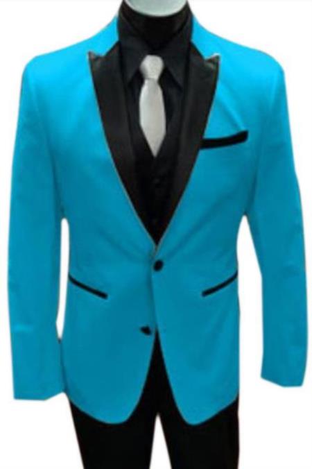 Tiffany Blue Wedding Suit - Tiffany Blue Tuxedo