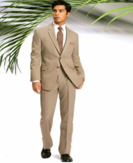 Tan Suit