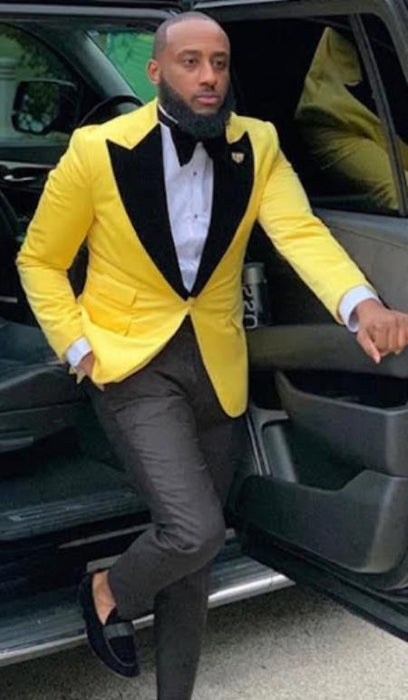 Yellow Suit - Yellow Tuxedo