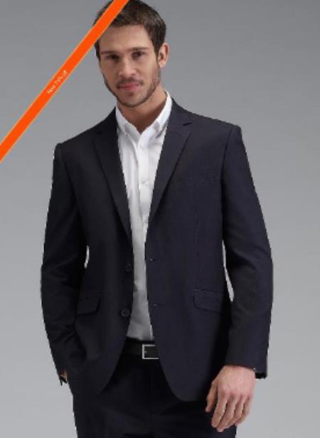 Mens 36 Long Suit - Size 36L Navy Suit