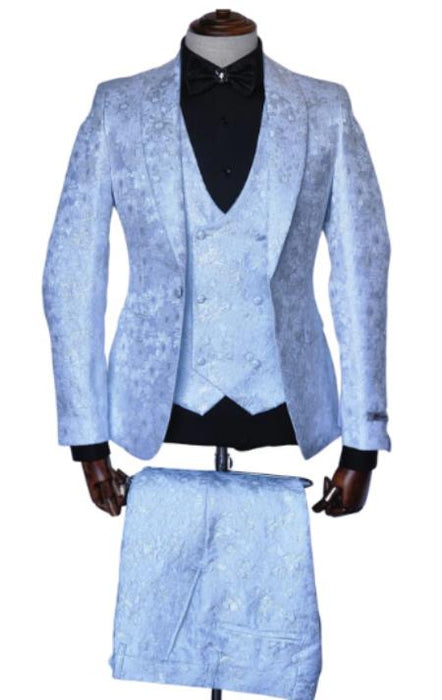 Call if not Text or Whatsup 3104300939 To Setup The Group - Call: 3104300939 Groom Suit - Groomsmen Suit - Groom Tuxedo - Groomsmen Light Blue Tuxedo