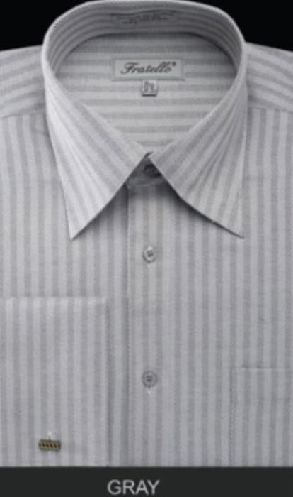 20 Inch Neck Dress Shirts in Gray