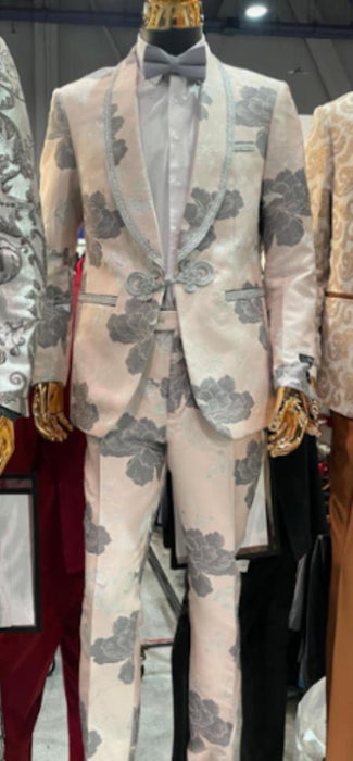 Mens Suit Light Peach