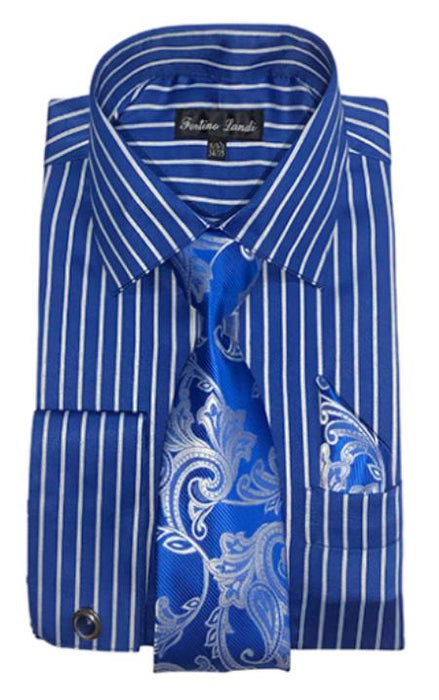 Mens Dress Shirts Royal Blue