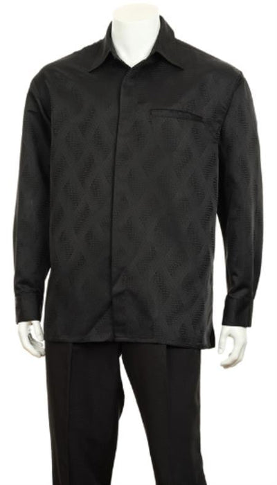 Mens Walking Suit Black