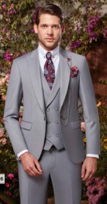 Mens Suits Gray