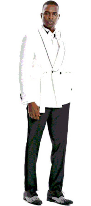 Mens Blazer - Paisley Blazer - Prom 2025 Blazer - White Prom 2025 Tuxedo