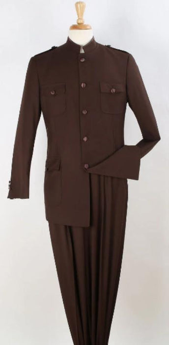 Cheap Plus Size Mens Brown Suit For Big Men Online - Big and Tall Sizes