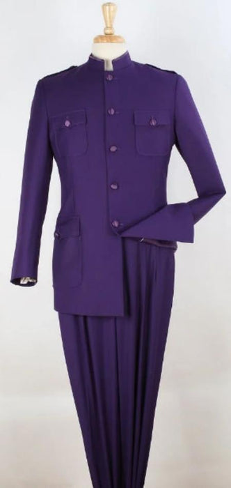 Cheap Plus Size Mens Purple Suit For Big Men Online - Big and Tall Sizes