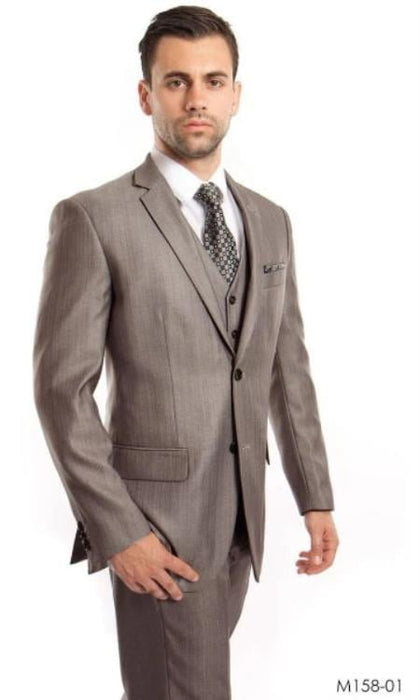 Cheap Plus Size Mens Grey Suit For Big Men Online - Big and Tall Sizes