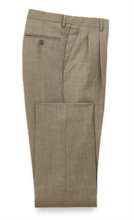 Mens Sharkskin Pants Light Brown