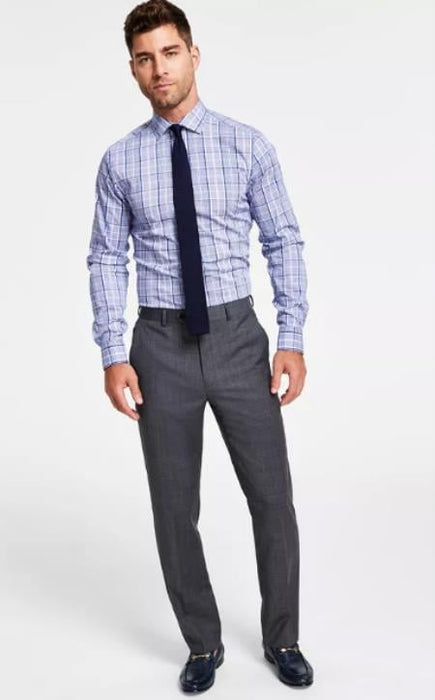 Mens Sharkskin Pants Grey Sharkskin