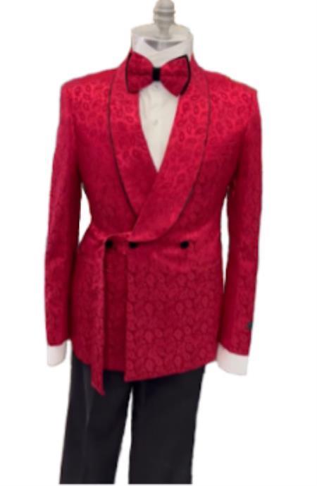 Mens Red Tuxedo Jacket - Red Dinner Jacket