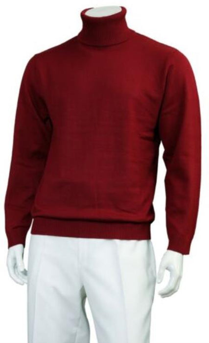 Mens Sweater Burgundy