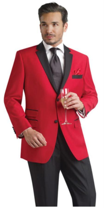 Holiday Blazer - Christmas Sport Coat - Red Blazer