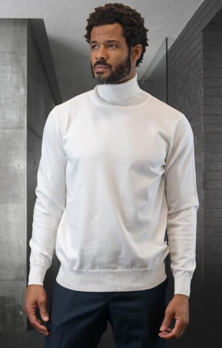 Mens Sweater White