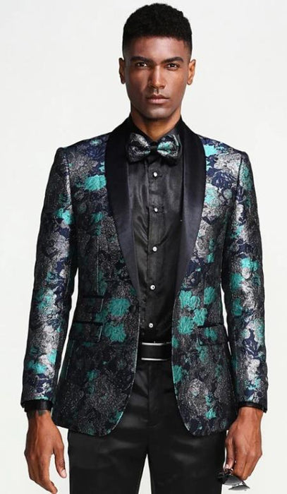 Turquoise Tuxedo - Tiffany Blue Suit