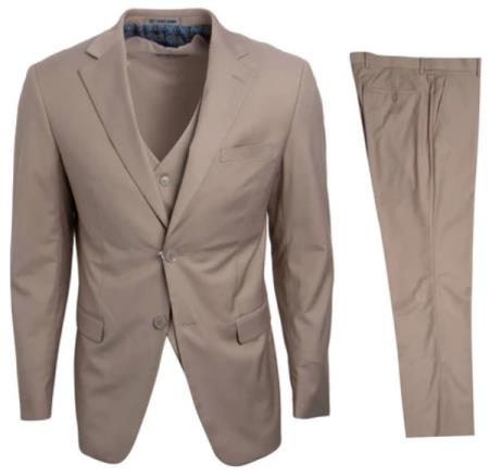 Stacy Adams Suit Hybrid Fit Suit Tan