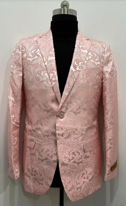 Mens Blazer Pink