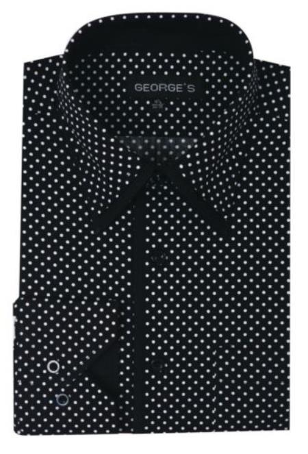 Polka Dot Dress Shirt